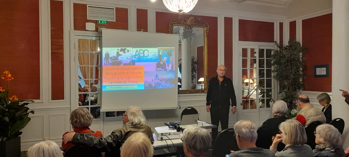 Conférence “La guerre en Ukraine et ses conséquences” par M. Mabile – 03/04/2025